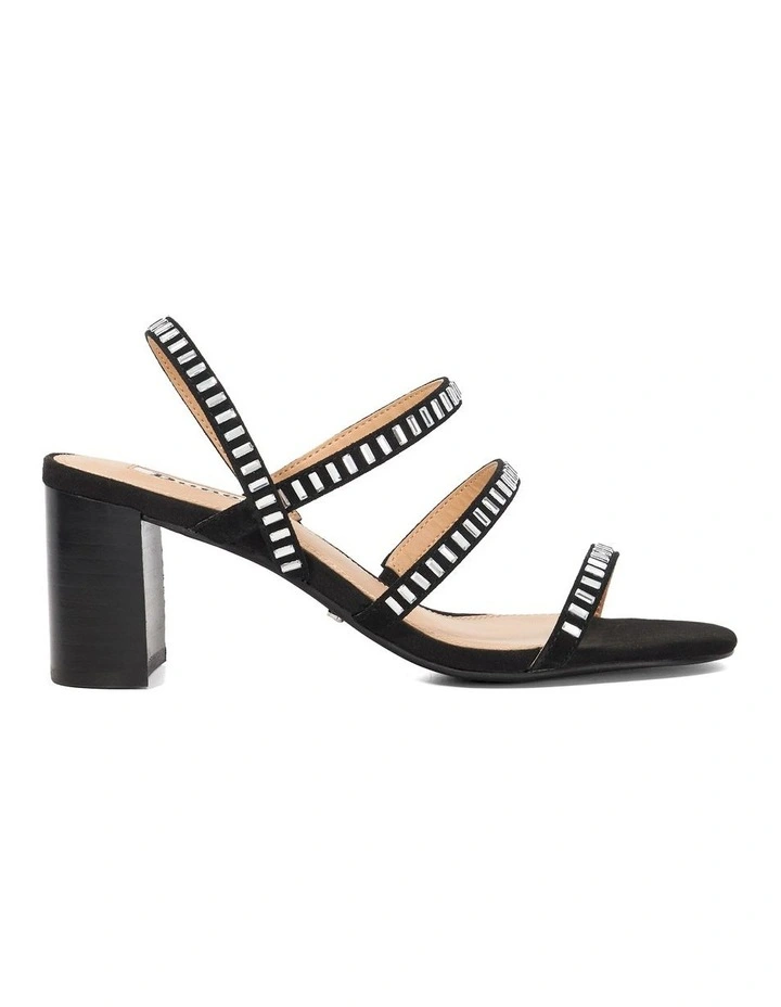 Jameson Heeled Sandal In Black image 1