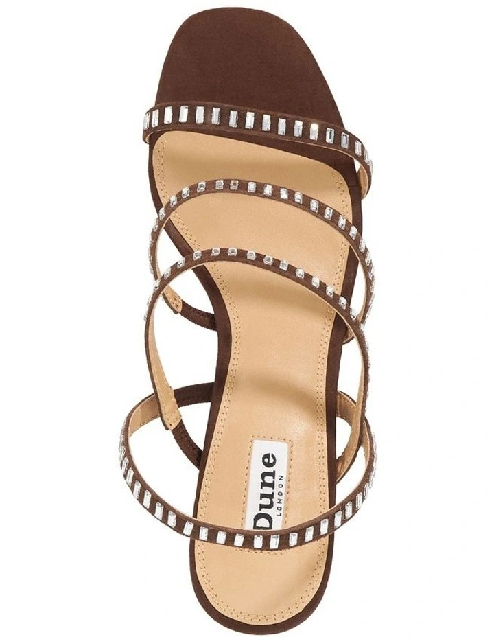 Jameson Heeled Sandal In Brown image 3