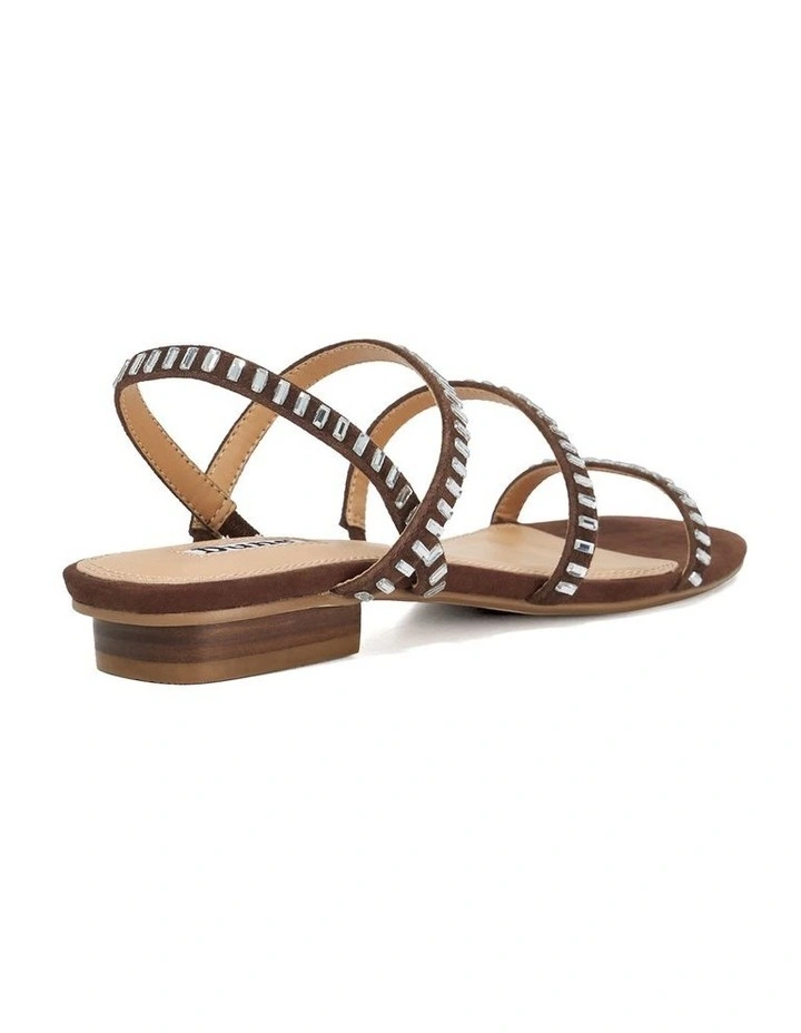 Loxie Sandal In Brown image 4