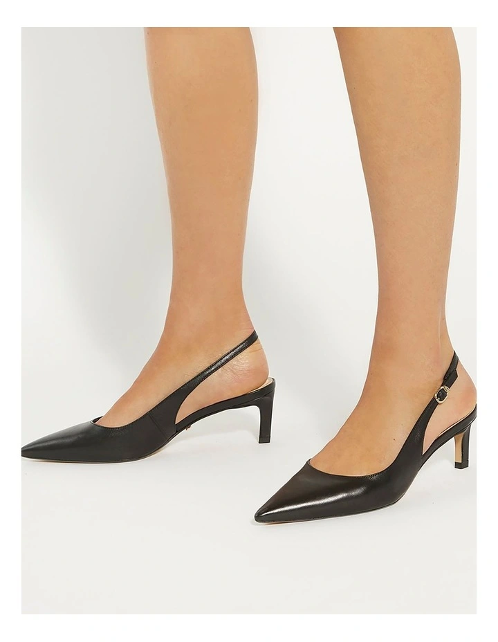 Celinna Slingback Pump in Black image 2