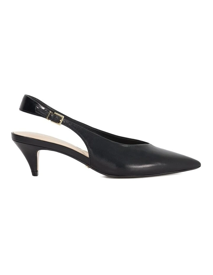 Connect Slingback Pump in Black image 1