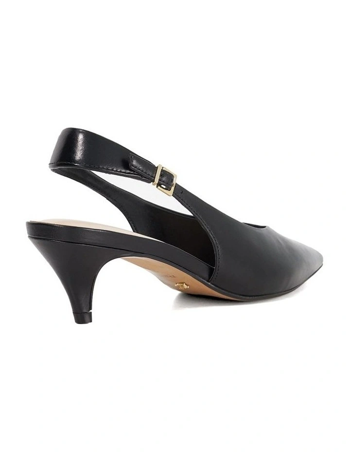 Connect Slingback Pump in Black image 4