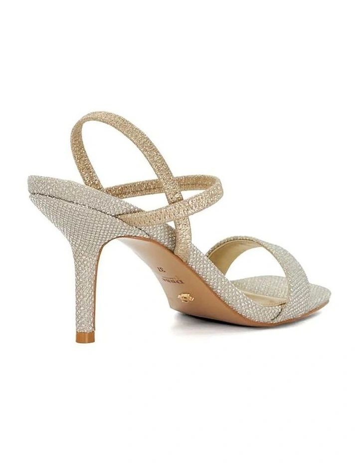 Methodical Heeled Sandal in Gold image 5