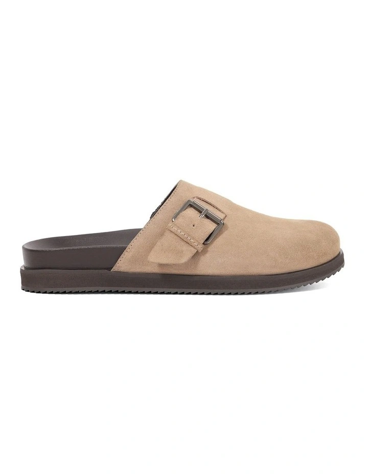 Baldwin Clog Shoe in Taupe image 1
