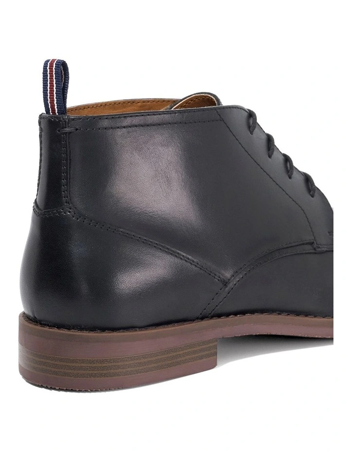 Minato Lace Up Boot in Black image 5