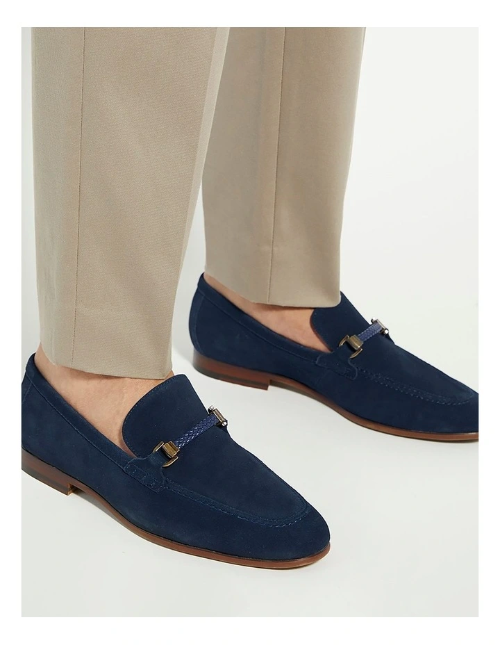 Scilly Loafer In Navy image 2