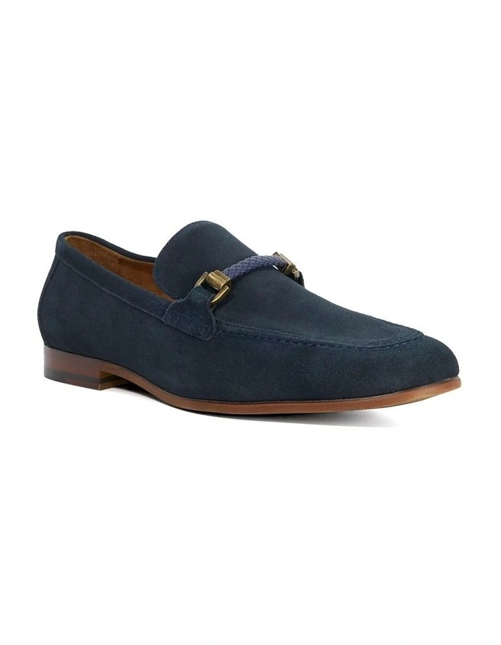 Scilly Loafer In Navy image 3