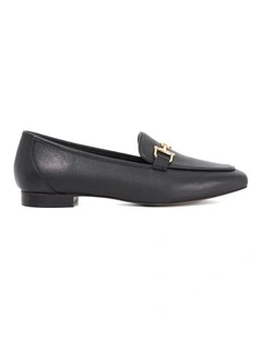 Grained Loafer In Black