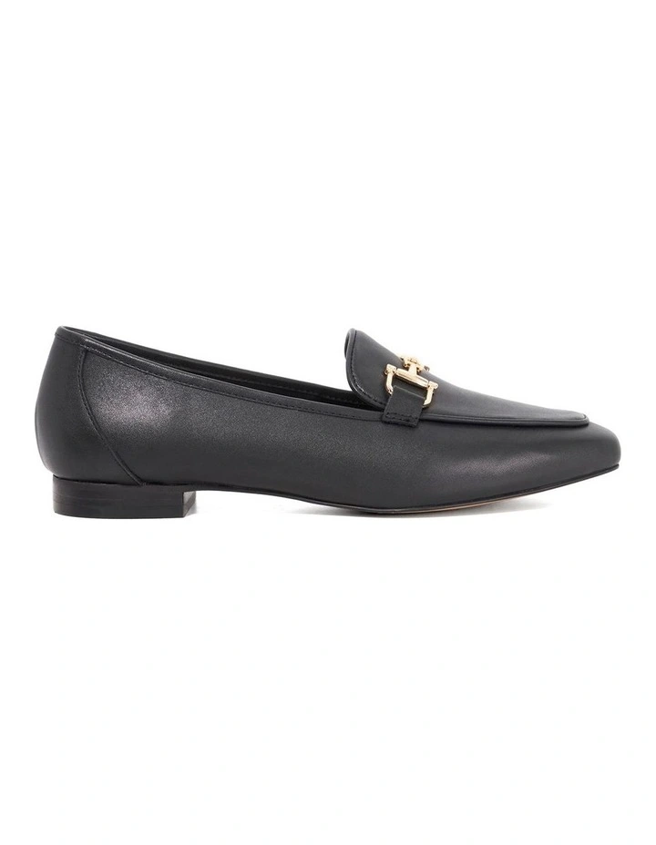 Grained Loafer In Black image 1