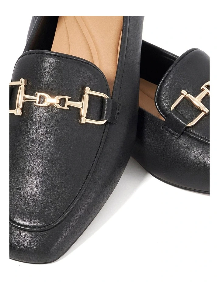 Grained Loafer In Black image 6