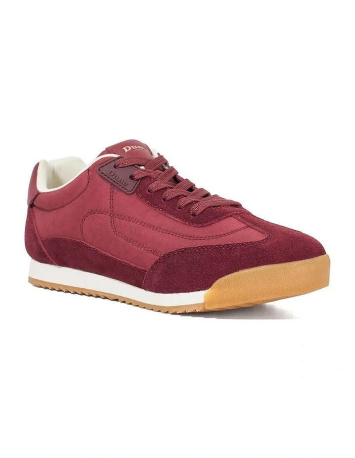 Emanie Retro Trainer in Burgundy image 2