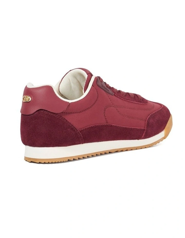 Emanie Retro Trainer in Burgundy image 4