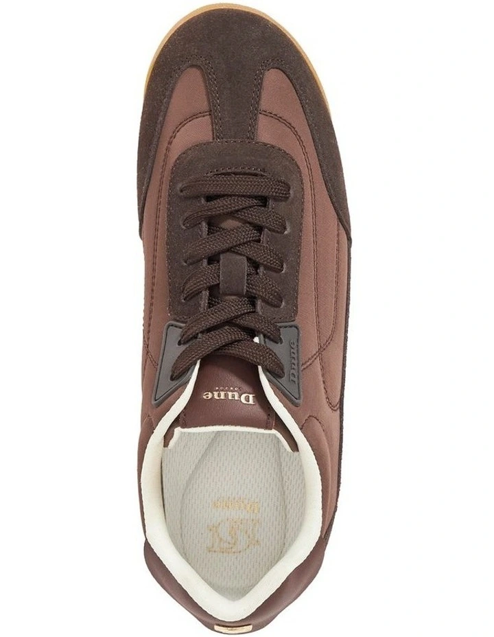 Emanie Retro Trainer in Brown image 3