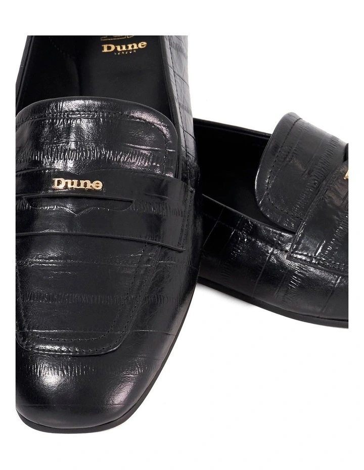Glances Loafer in Black image 5