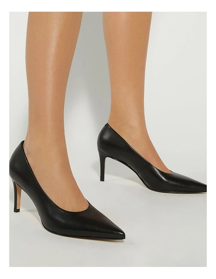 Aspiring High Cut Court Ballet in Black image 2