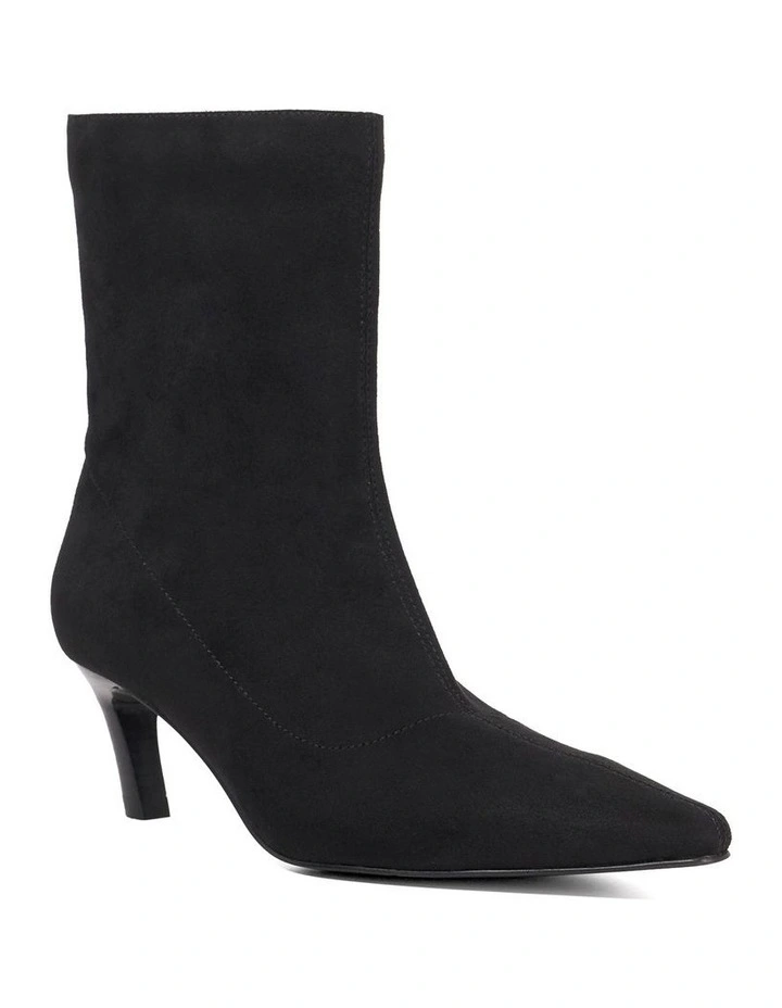 Oliya Smart Low Ankle Boot in Black image 2