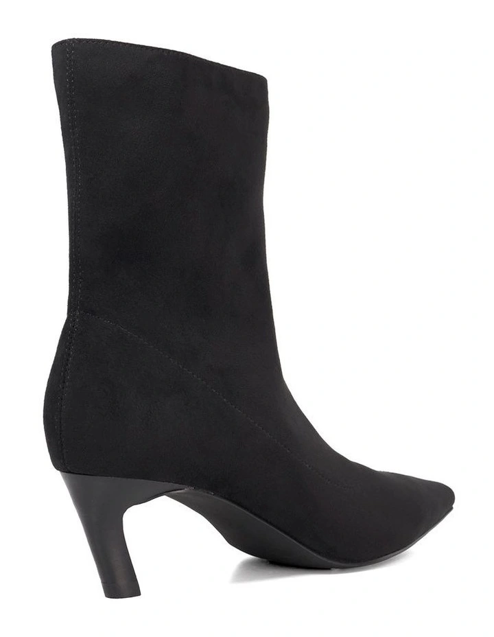 Oliya Smart Low Ankle Boot in Black image 4