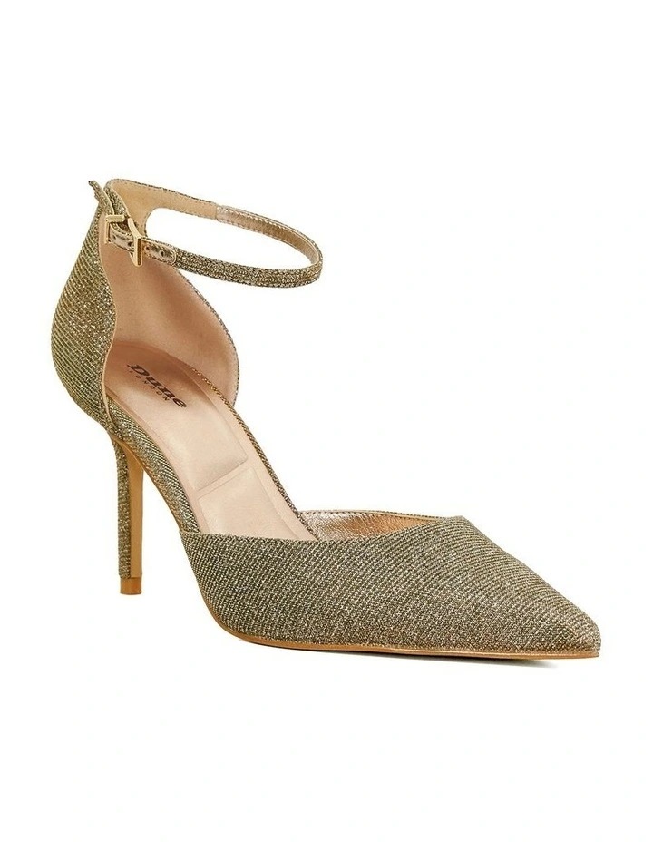 Calmness Ankle Strap Pump in Bronze image 3