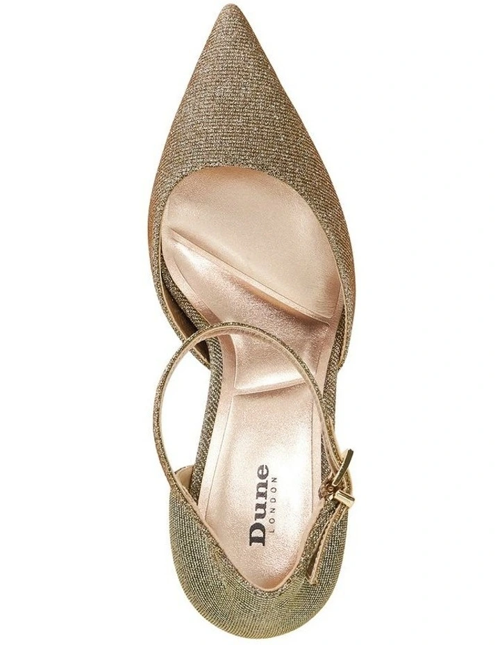 Calmness Ankle Strap Pump in Bronze image 4