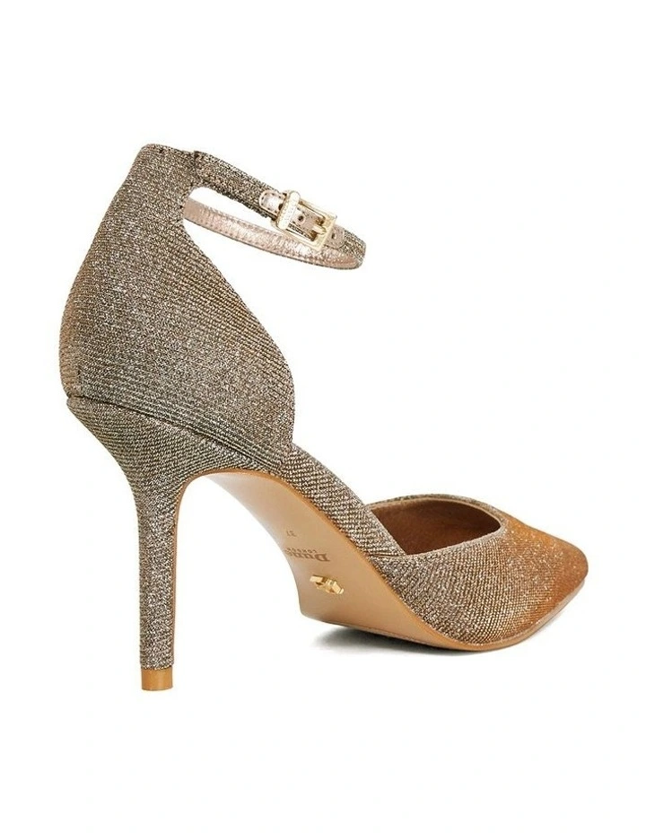 Calmness Ankle Strap Pump in Bronze image 5