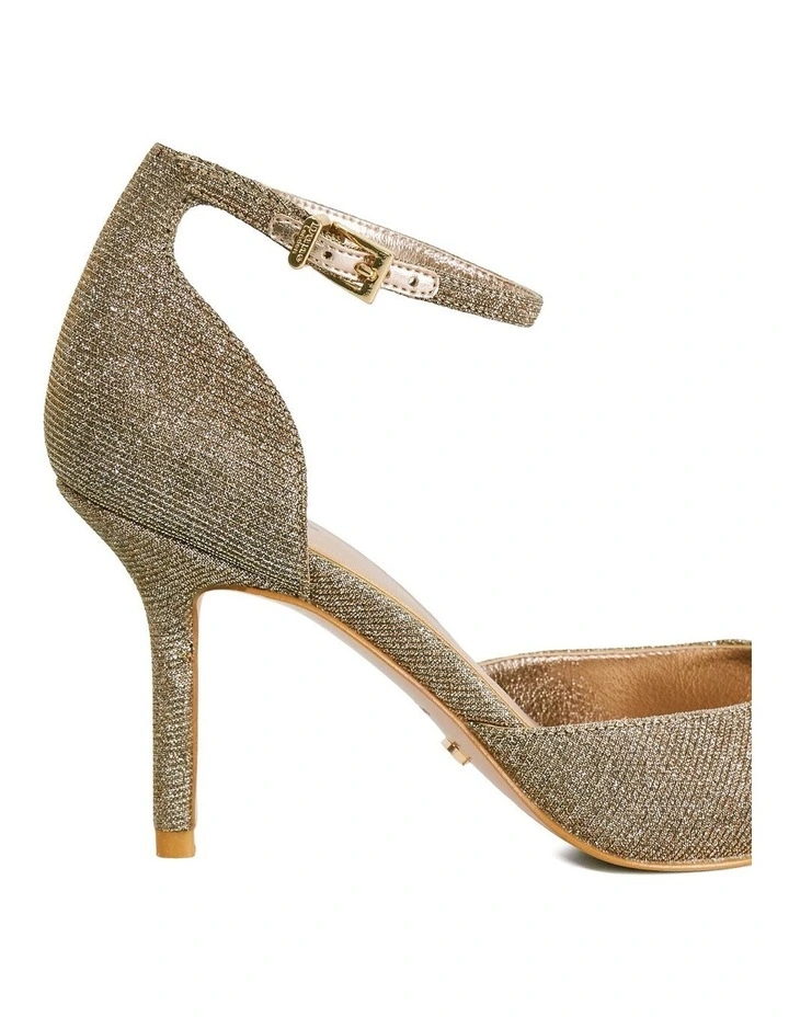 Calmness Ankle Strap Pump in Bronze image 6