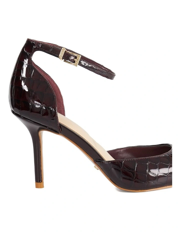 Calmness Ankle Strap in Burgundy image 5