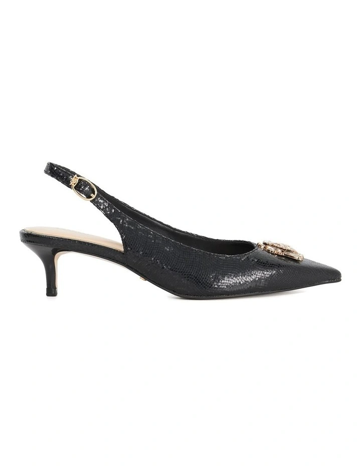 Context Bug Detail Slingback in Black image 1