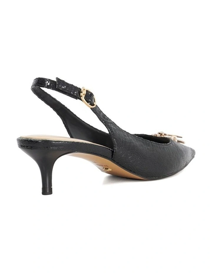 Context Bug Detail Slingback in Black image 4