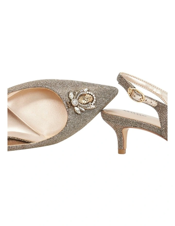 Context Bug Detail Slingback In Bronze image 6