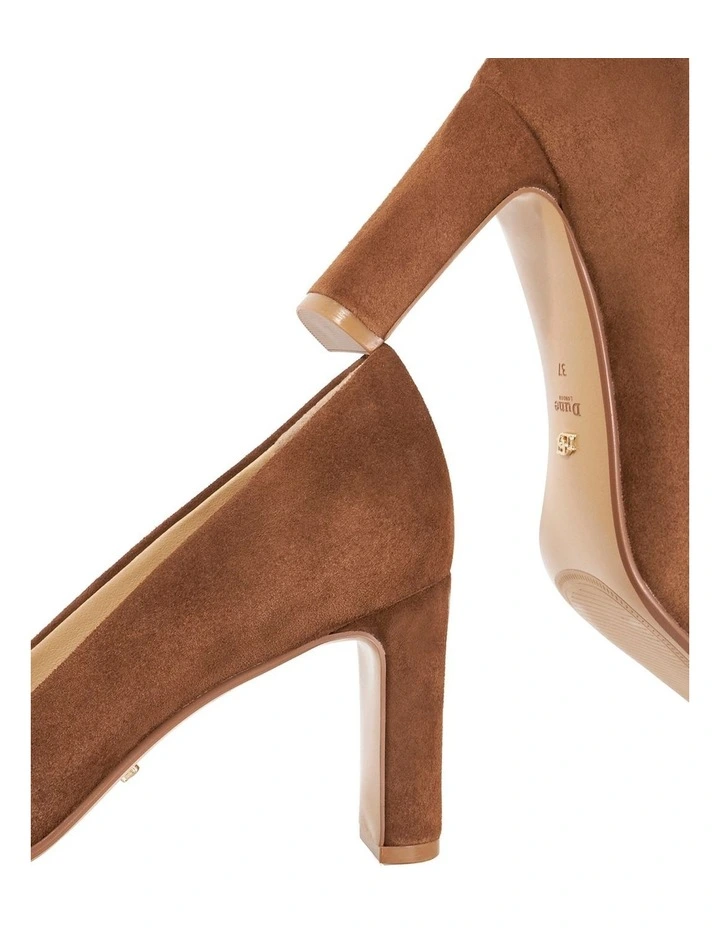 Arriving Mid Block Heel in Tan image 5