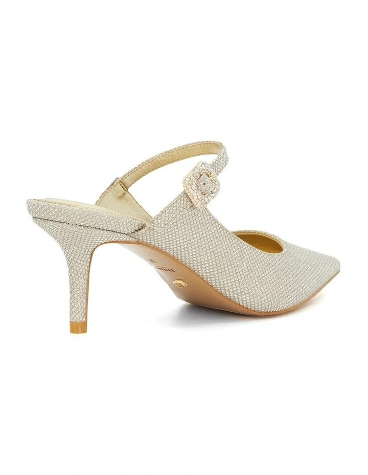 Chronicles Open Mule in Gold image 5