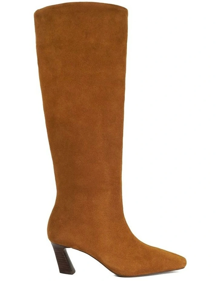Selinni Boot in Dark Tan image 1