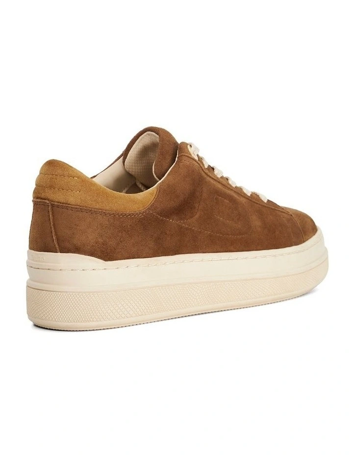 Eden Flatform Sneaker in Dark Tan image 5