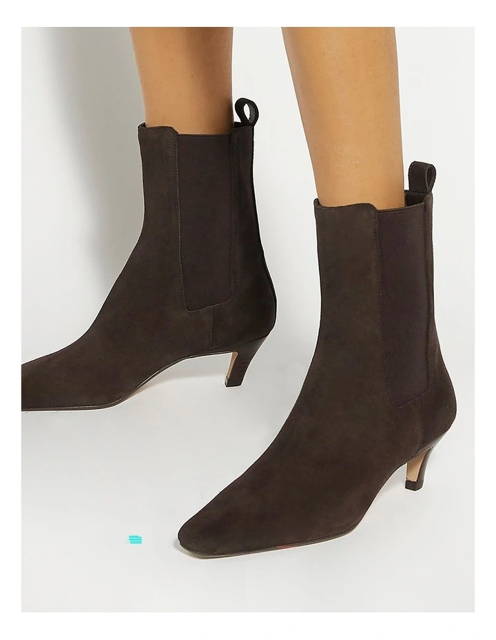 Odele Angle Heel Boot In Brown image 2