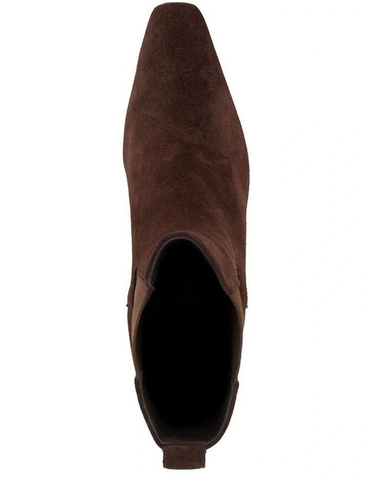 Odele Angle Heel Boot In Brown image 4