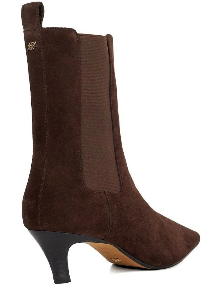 Odele Angle Heel Boot In Brown image 5