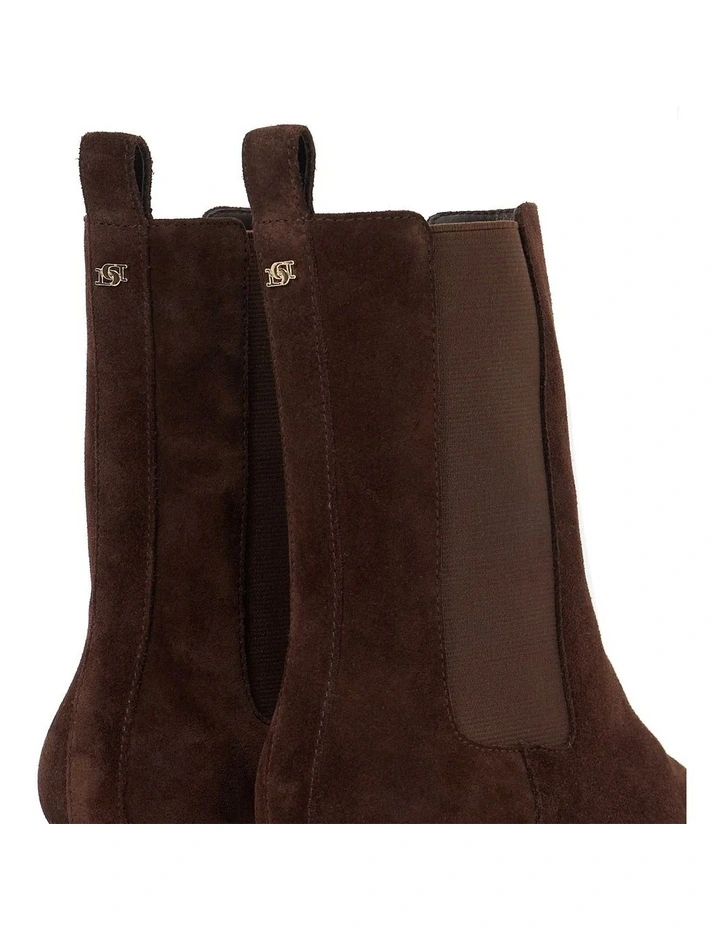 Odele Angle Heel Boot In Brown image 6
