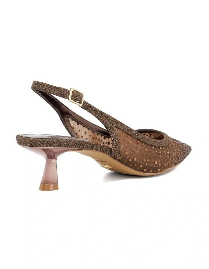 Ciana Slingback Pump In Brown image 4