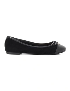 Harpington Ballet Flat in Black