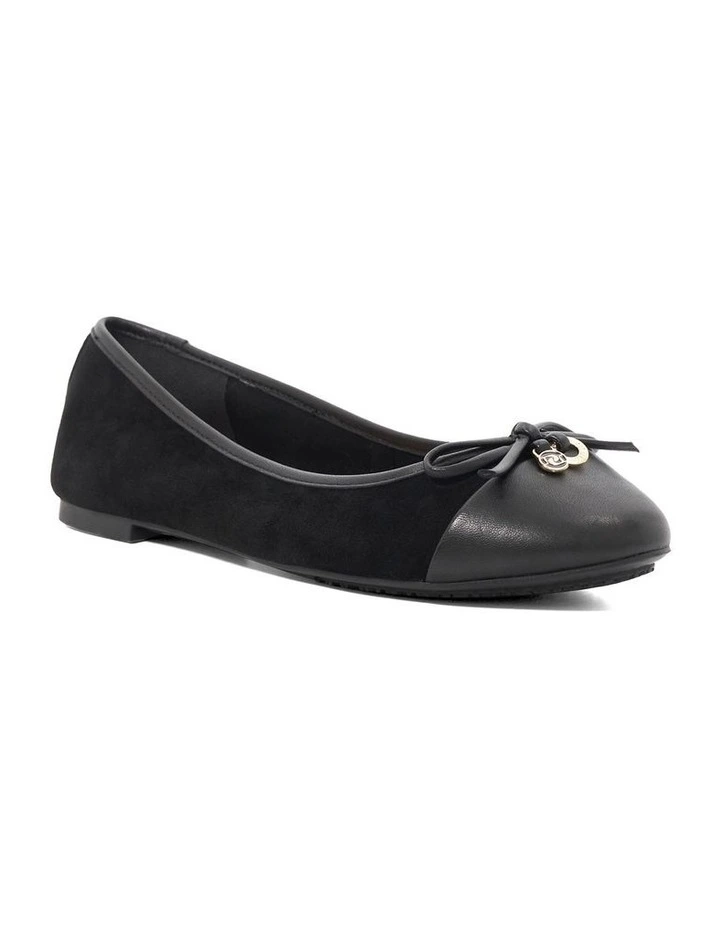 Harpington Ballet Flat in Black image 2