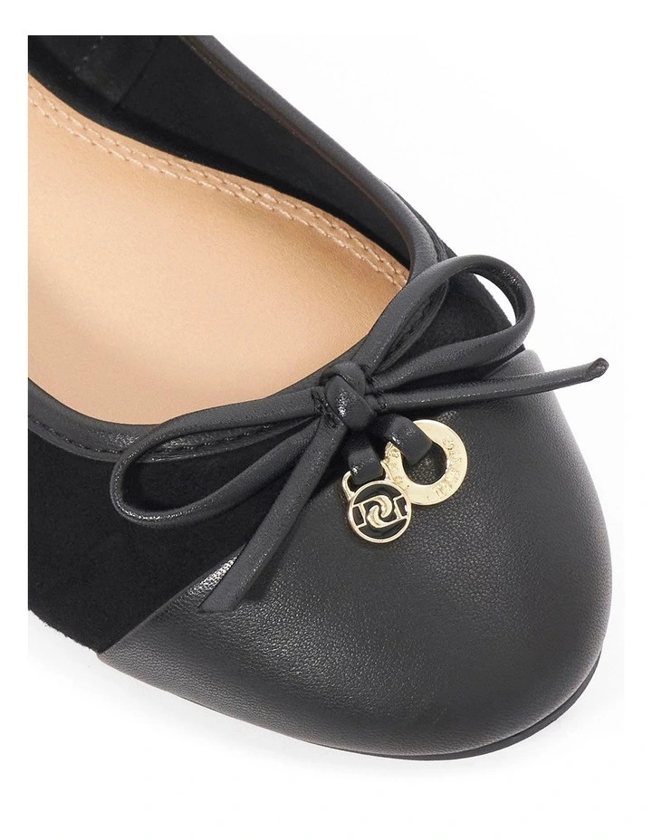 Harpington Ballet Flat in Black image 5