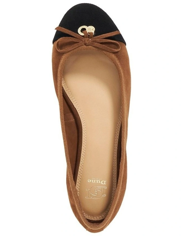 Harpington Ballet Flat in Brown image 3