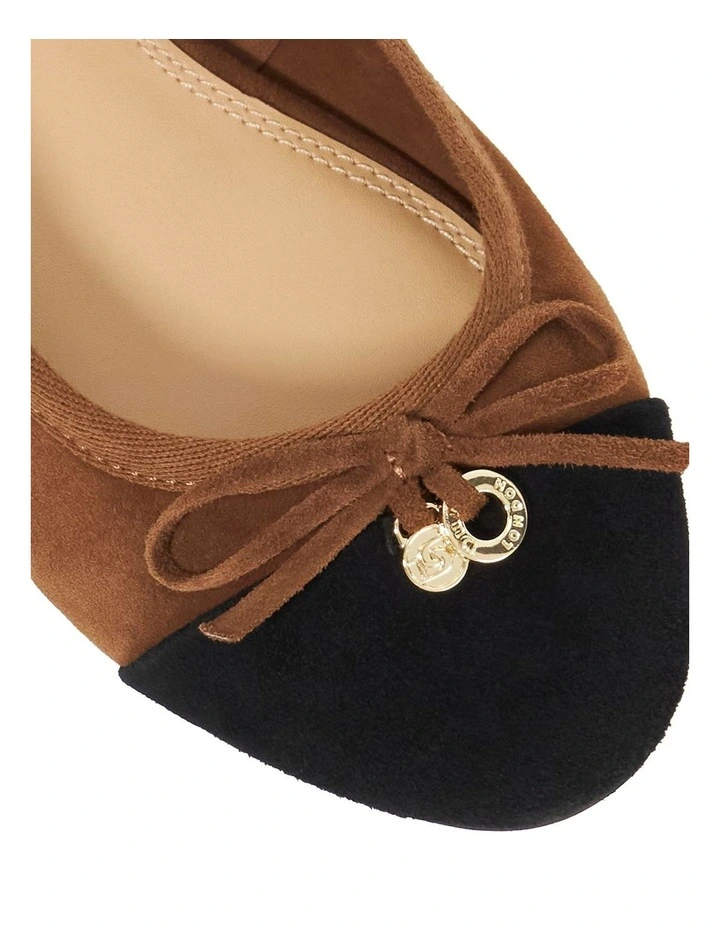 Harpington Ballet Flat in Brown image 5