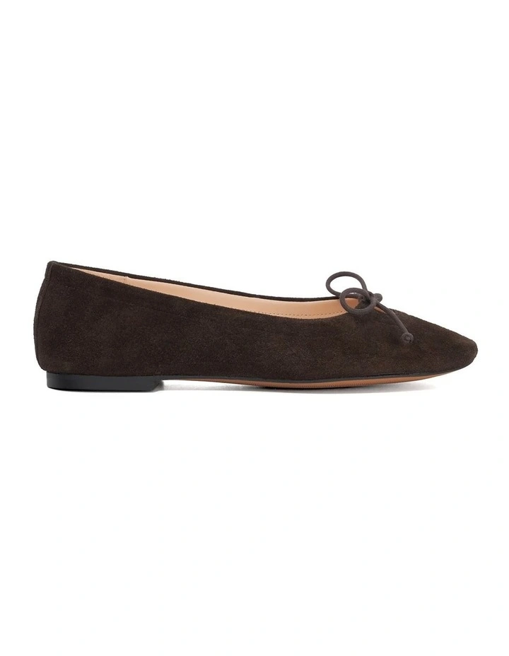 Hilife Ballet Flat in Brown image 1