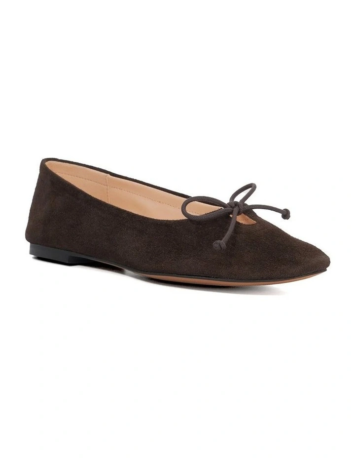 Hilife Ballet Flat in Brown image 3