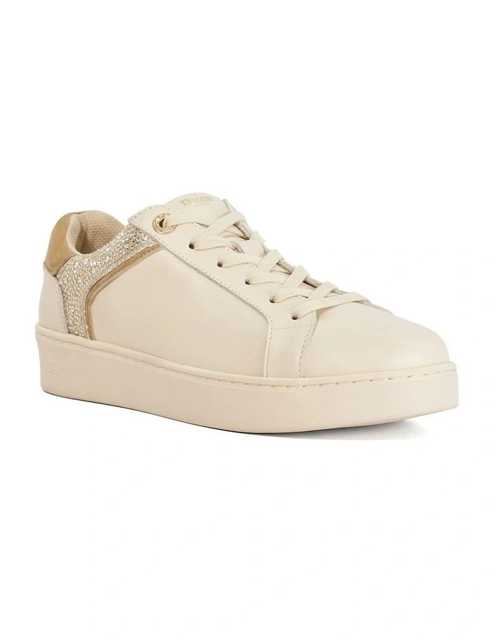 Elli Flatform Shoe in Cream image 3