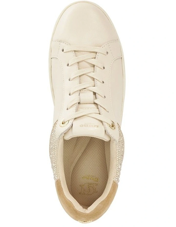 Elli Flatform Shoe in Cream image 4