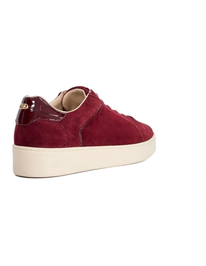 Elli Flatform Shoe In Burgundy image 5