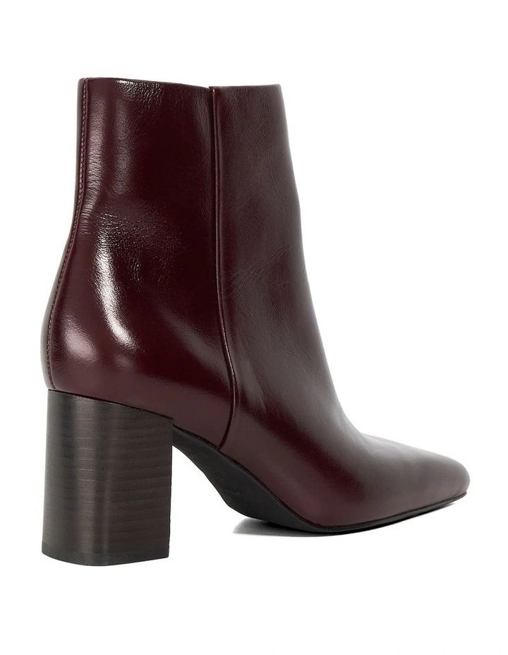 Panamas Ankle Boots in Burgundy image 4