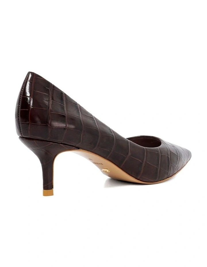 Arianna Pump in Burgundy image 4